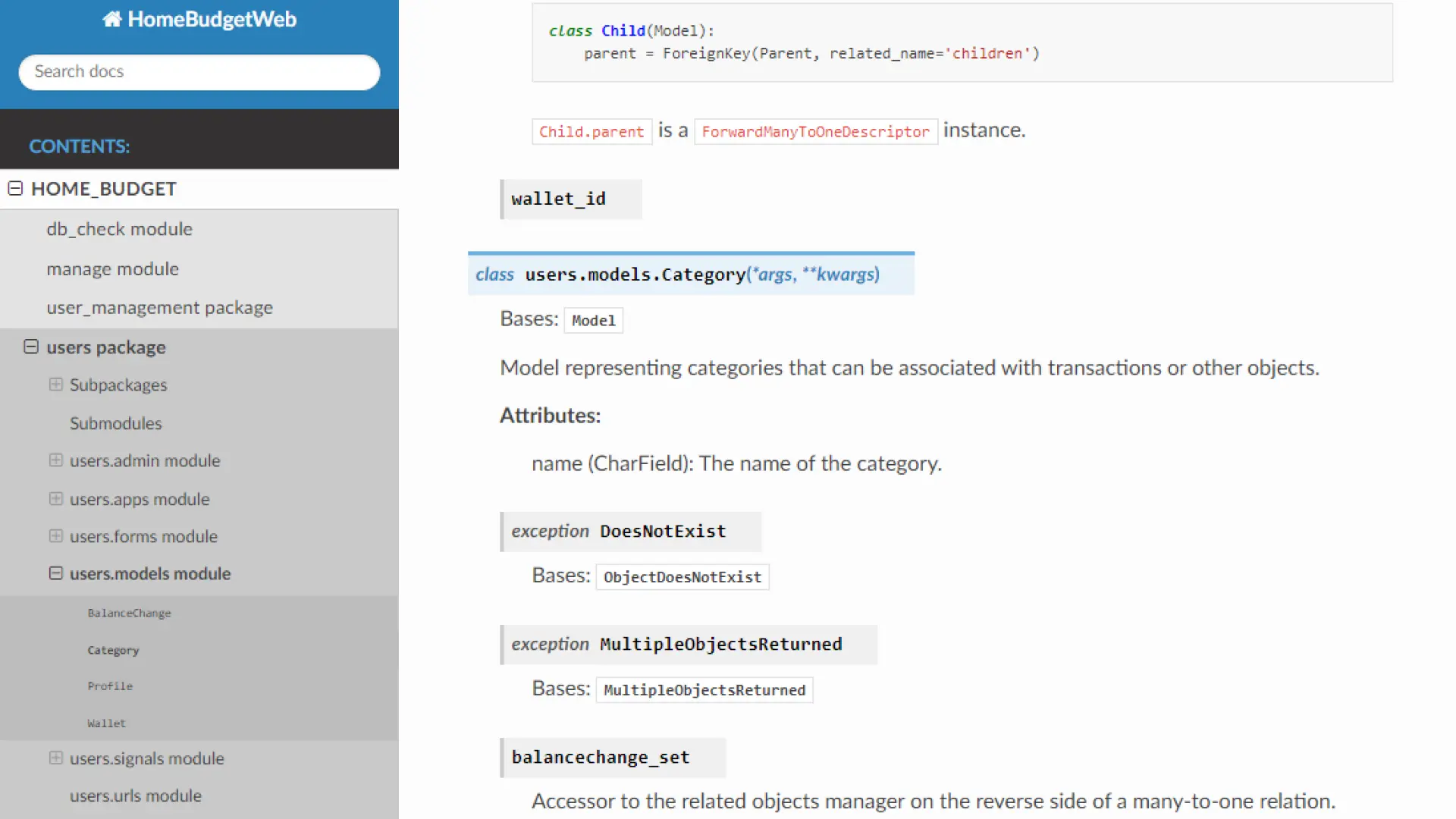 Docs Example