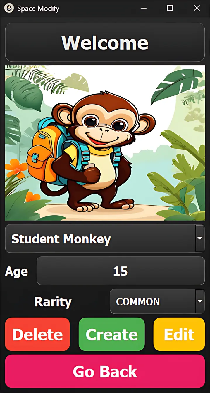 Dart Monkey View